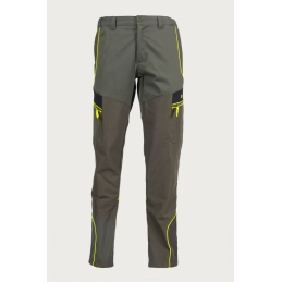 Pantaloni RS Hunting elasticizzati T-106 Giallo