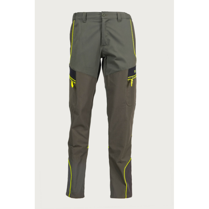Pantaloni RS Hunting elasticizzati T-106 Giallo Pantaloni RS Hunting elasticizzati T-106 Giallo