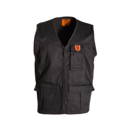 Gilet RS Hunting LV740 in misto cotone verde