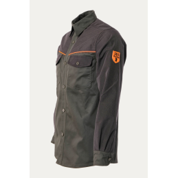 Camicia RS Hunting in cotone C250 Arancio