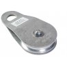 Carrucola con flange rotanti in inox