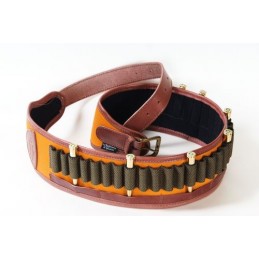 Cartuccera carabina in cordura arancione 30 celle Buffetteria