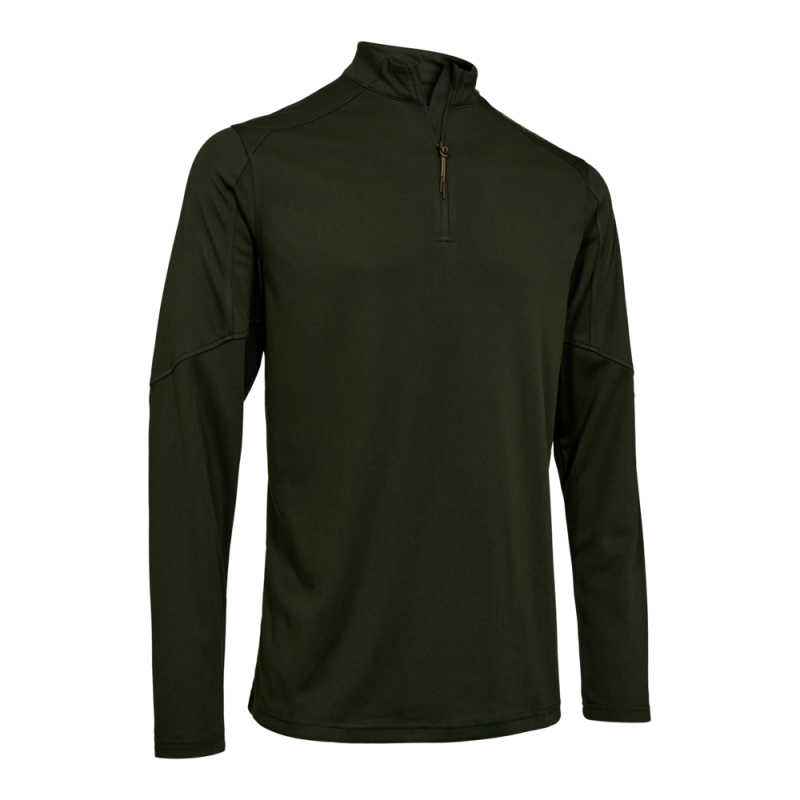 Maglia tecnica Deerhunter Climate ½-zip T-shirt LS with 37.5®