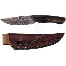Coltello 39Hunter Damasco Hunter Ebano Coltello 39Hunter Damasco Hunter Ebano