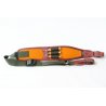 Cinghia carabina cordura arancione 3 celle Buffetteria Spadoni