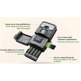 Fototrappola Ceyomur CY50 4K