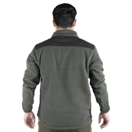 Pile Vient Mezza Zip Con Rinforzo