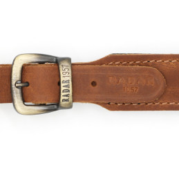 Cinghia Radar in pelle con antiscivolo