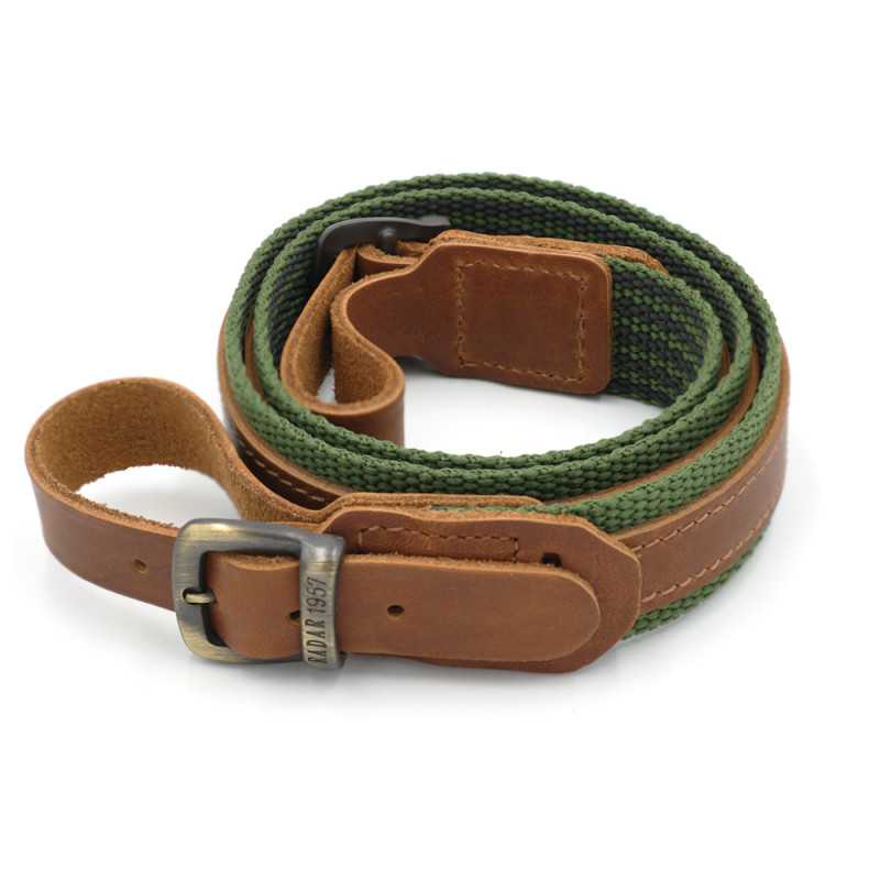 Cinghia Radar in pelle e cotone