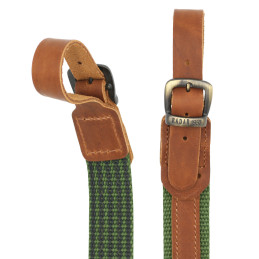 Cinghia Radar in pelle e cotone