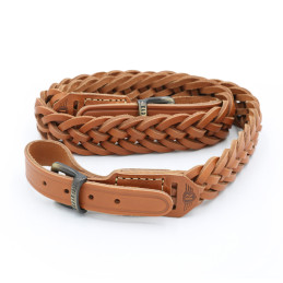 Cinghia Radar in pelle a treccia