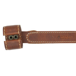 Cinghia Radar in cuoio per doppietta a molla