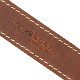 Cinghia Radar in cuoio per doppietta a molla