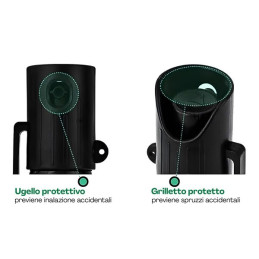 Spray antiaggressione Criminal Identifier in gel rosso – 20 ml