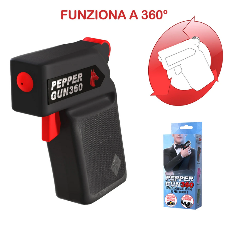 Spray antiaggressione Pepper Gun – 20 ml Spray antiaggressione Pepper Gun – 20 ml