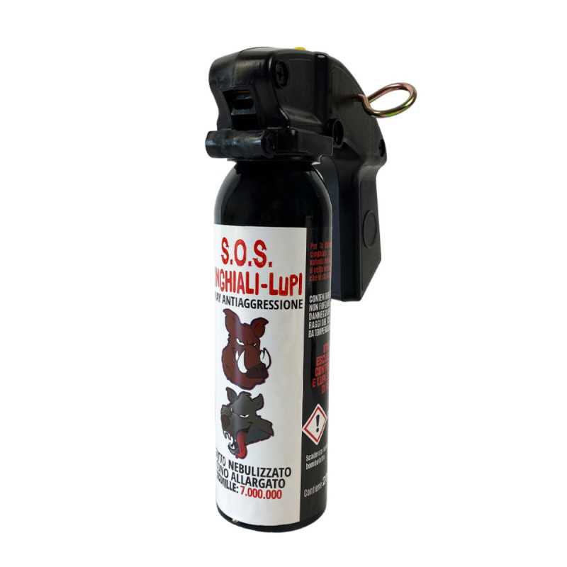Spray antiaggressione SOS CINGHIALI-LUPI