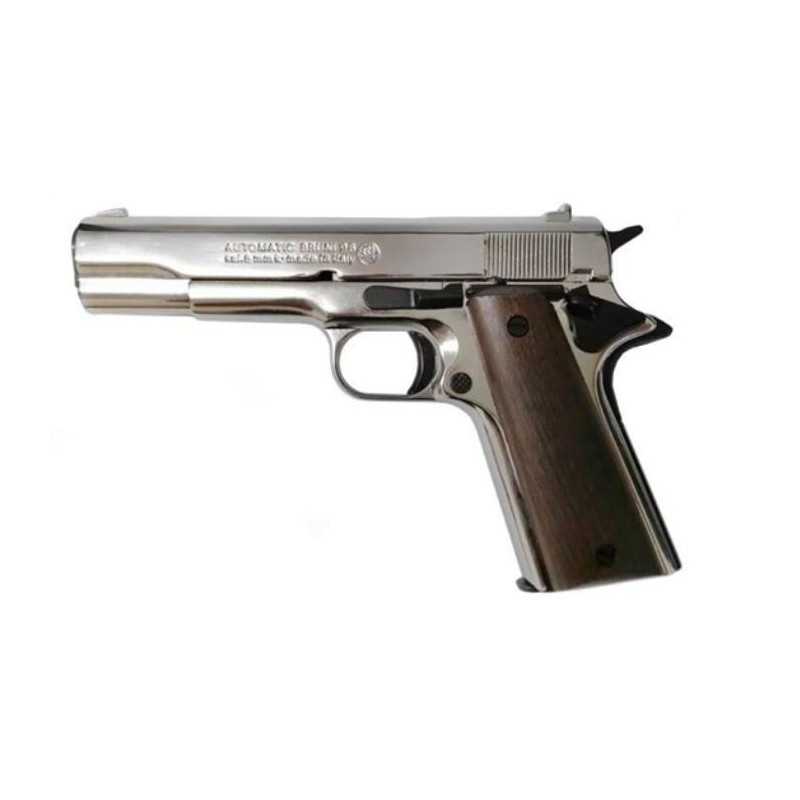 Pistola a salve Bruni Colt Nickel