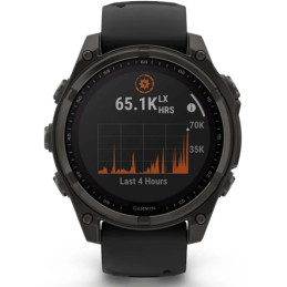 Orologio Garmin fēnix® 8 - 47 mm, Solar, Sapphire Titanium Black