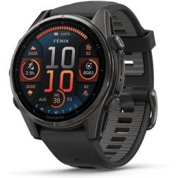 Orologio Garmin fēnix® 8 - 47 mm, AMOLED Black Titanium