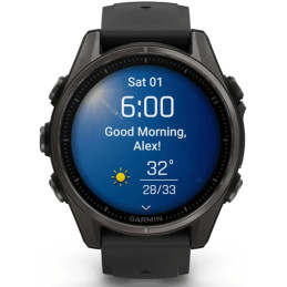 Orologio Garmin fēnix® 8 - 47 mm, AMOLED Black Titanium