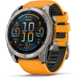 Orologio Garmin fēnix® 8 - 47 mm, AMOLED Black Titanium