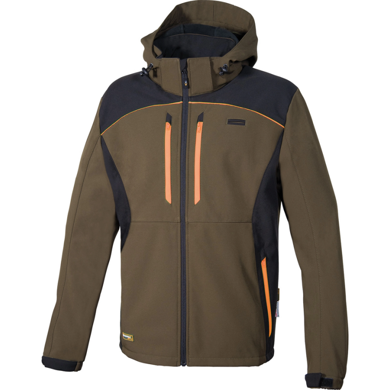 Giacca Cofra Klarbo verde arancio