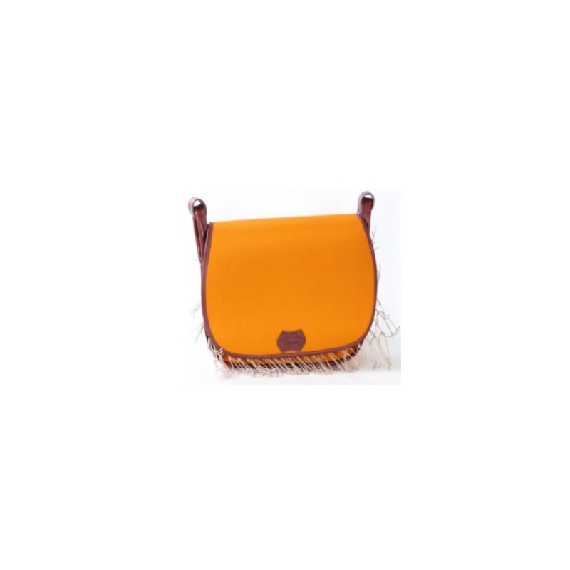 Borsa carniere in cordura orange con rete Buffetteria Spadoni