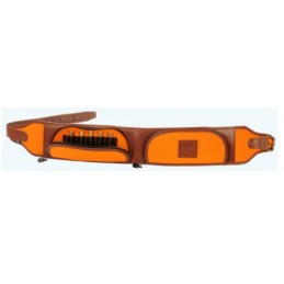 Cartuccera carabina in cordura orange 20 celle coperte