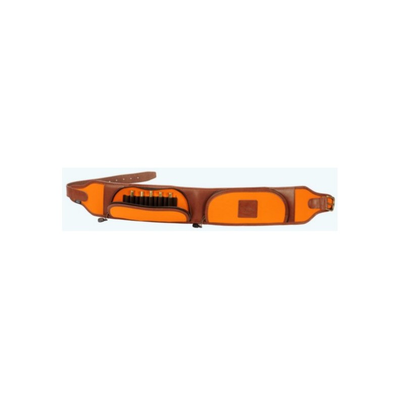 Cartuccera carabina in cordura orange 20 celle coperte Cartuccera carabina in cordura orange 20 celle coperte