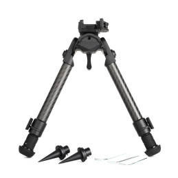 Bipiede REGOLABILE 8-11" IN CARBONIO Bipiede REGOLABILE 8-11" IN CARBONIO