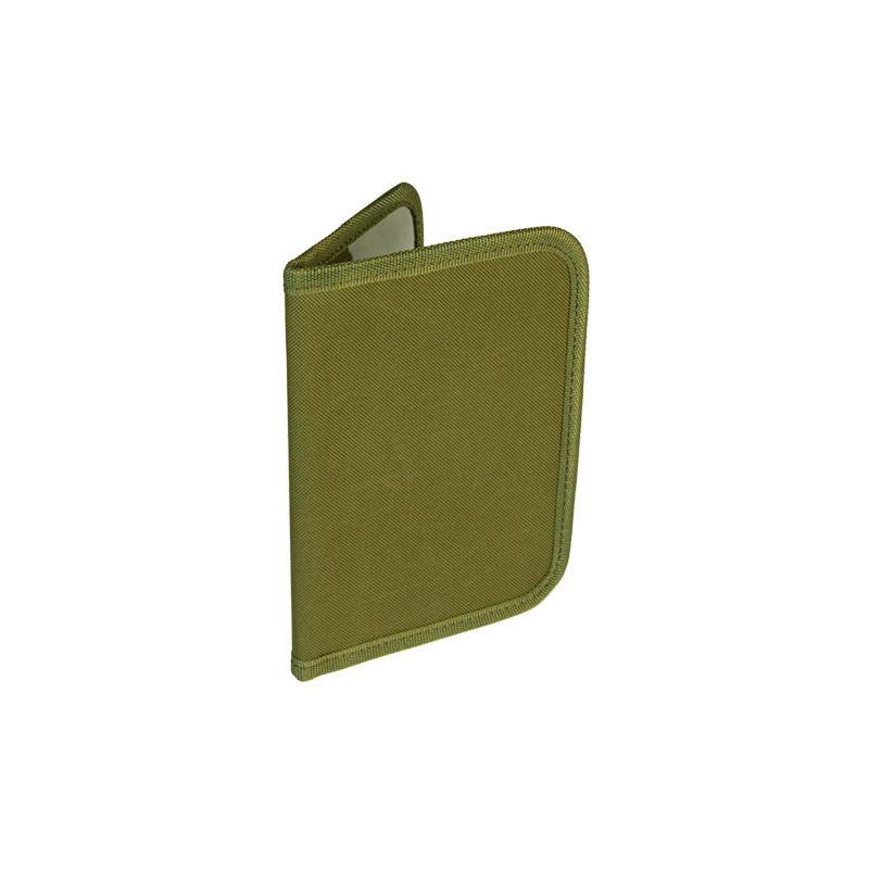 Porta documenti in Nylon e pelle