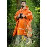 Mantella impermeabile arancione