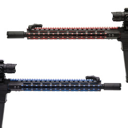 AR15 - Guardamano da 15" 2 colori Super Slim Free Float M-Lok AR15 - Guardamano da 15" 2 colori Super Slim Free Float M-Lok