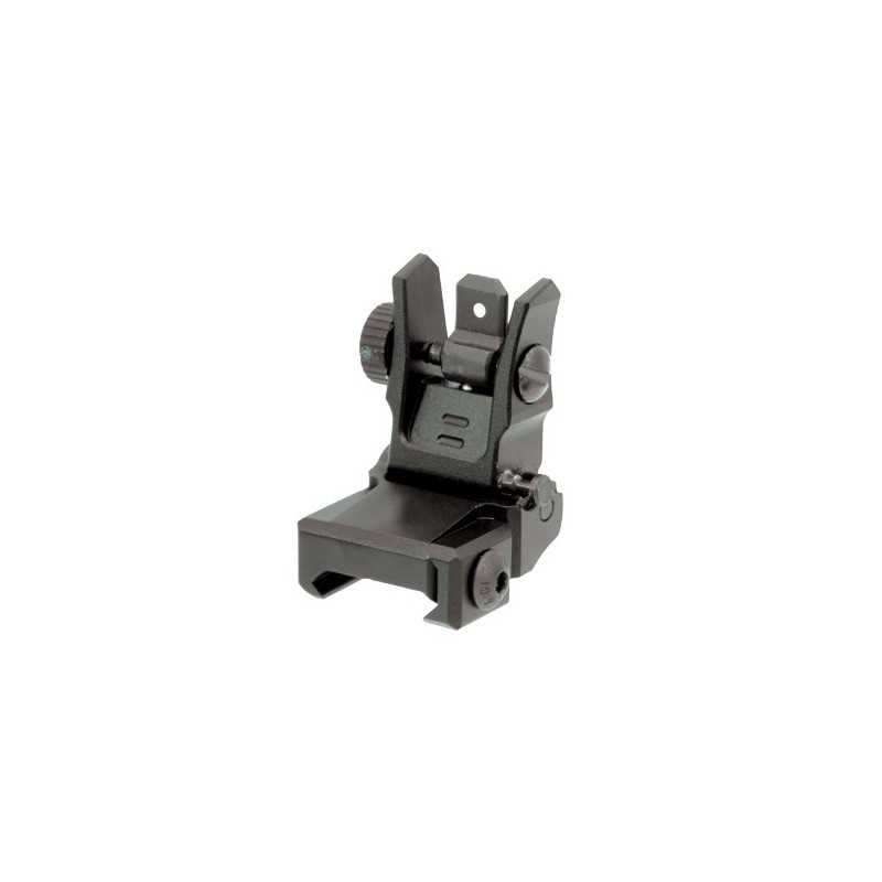 AR15 - Tacca di mira posteriore Flip Up Low Profile - Picatinny AR15 - Tacca di mira posteriore Flip Up Low Profile - Picatinny