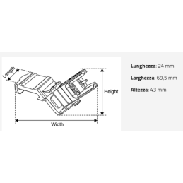 AR15 - Tacca di mira anteriore Flip Up inclinata di 45° - AR15 - Tacca di mira anteriore Flip Up inclinata di 45° -