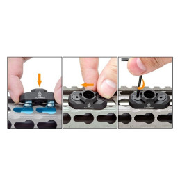 Adattatore porta cinghia QD Keymod a sgancio rapido