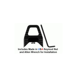 AR15 - AK47 - SUPER SLIM KEYMOD HAND STOP NERO AR15 - AK47 - SUPER SLIM KEYMOD HAND STOP NERO
