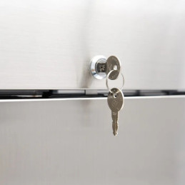 Frigorifero MAXIMA 400L - 3 Ripiani Regolabili - Inox Frigorifero MAXIMA 400L - 3 Ripiani Regolabili - Inox
