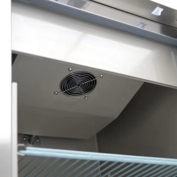 Frigorifero MAXIMA 400L - 3 Ripiani Regolabili - Inox Frigorifero MAXIMA 400L - 3 Ripiani Regolabili - Inox