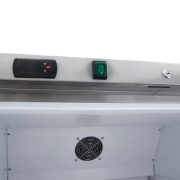 Frigorifero MAXIMA 600L - 4 Ripiani Regolabili - Inox