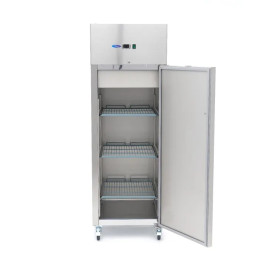 Frigorifero MAXIMA 600L - 3 Ripiani Regolabili - Inox