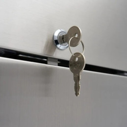 Frigorifero MAXIMA 600L - 3 Ripiani Regolabili - Inox