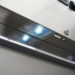 Frigorifero MAXIMA 600L - 3 Ripiani Regolabili - Inox