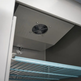 Frigorifero MAXIMA 600L - 3 Ripiani Regolabili - Inox