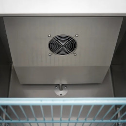 Frigorifero MAXIMA 600L - 3 Ripiani Regolabili - Inox