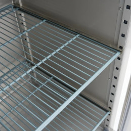 Frigorifero MAXIMA 600L - 3 Ripiani Regolabili - Inox