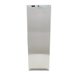 Congelatore verticale MAXIMA 600L - 6 Ripiani fissi - Inox