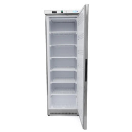 Congelatore verticale MAXIMA 600L - 6 Ripiani fissi - Inox