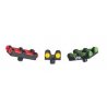 Mirino doppio LPA con fibra ottica mm. 3,0