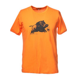 Maglietta RS HUNTING Cinghiale Fluo
